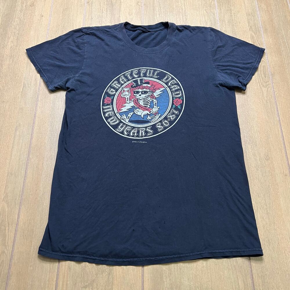 Vintage 1986-87 New Year's Eve Rick Griffin‎ Oakland Brockum Concert T-shirt S/M